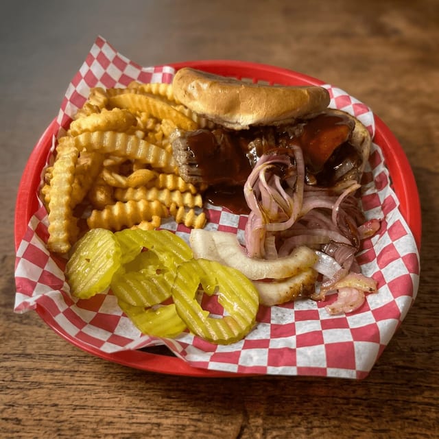 BBQ Brisket Platter.