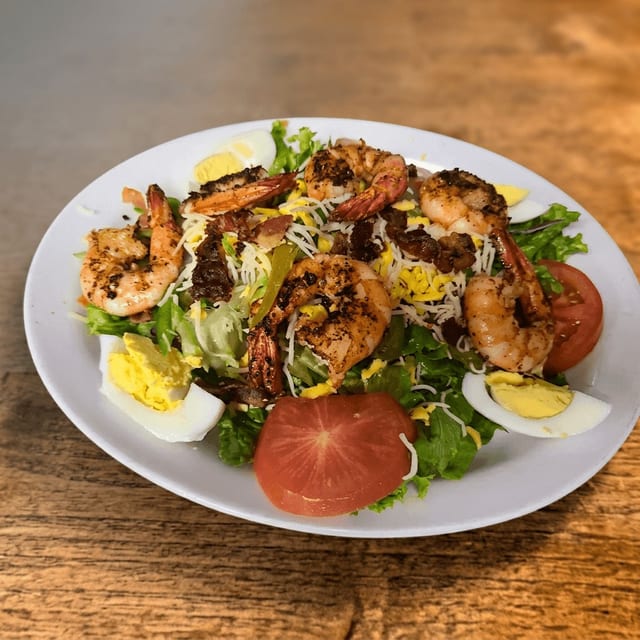 Grilled Shrimp Salad.