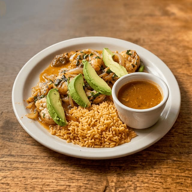 Camarones (Shrimp) Rancheros.