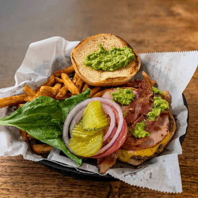 Southern Mexican Burger.